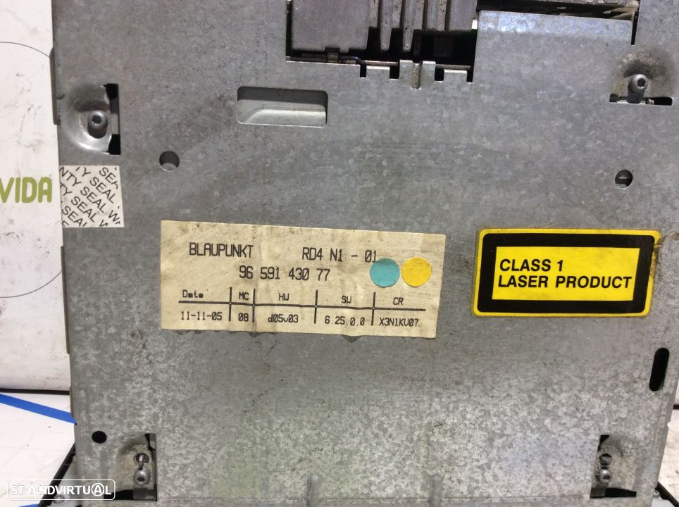 Rádio Citroën C5 Ref. 9659143077 - 3