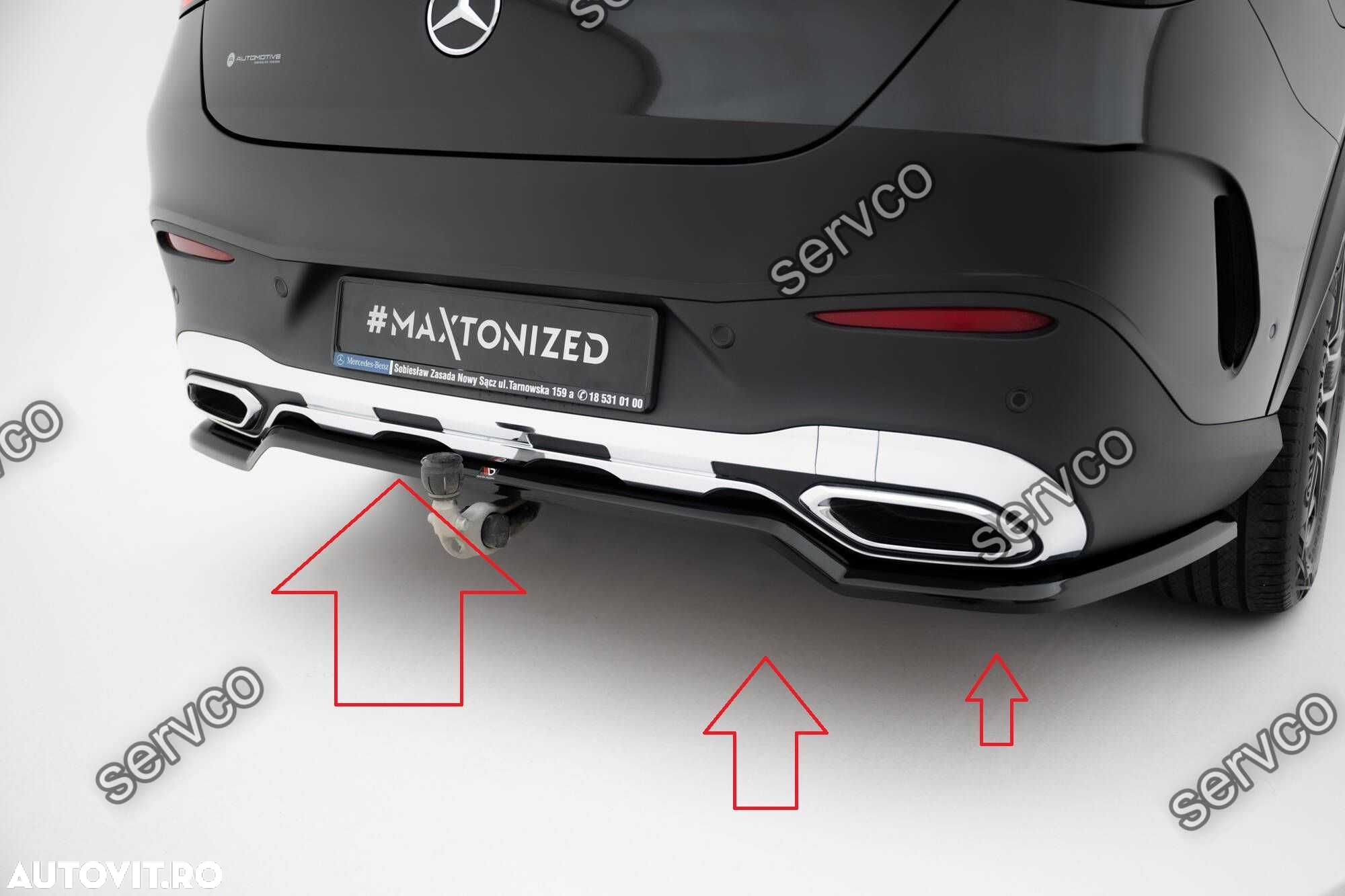 Prelungire bara spate Mercedes GLC Coupe AMG-Line C254 2022- v1 Maxton - 2