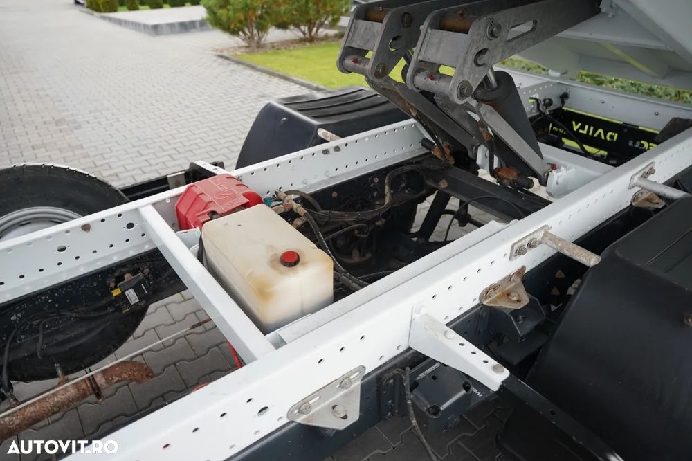 Iveco DAILY 72-180 / BASCULABILĂ - 3,5 M / DESCĂRCARE SPATE / ROȚI SPATE DUALE / MANUALĂ / IMPORT / - 13