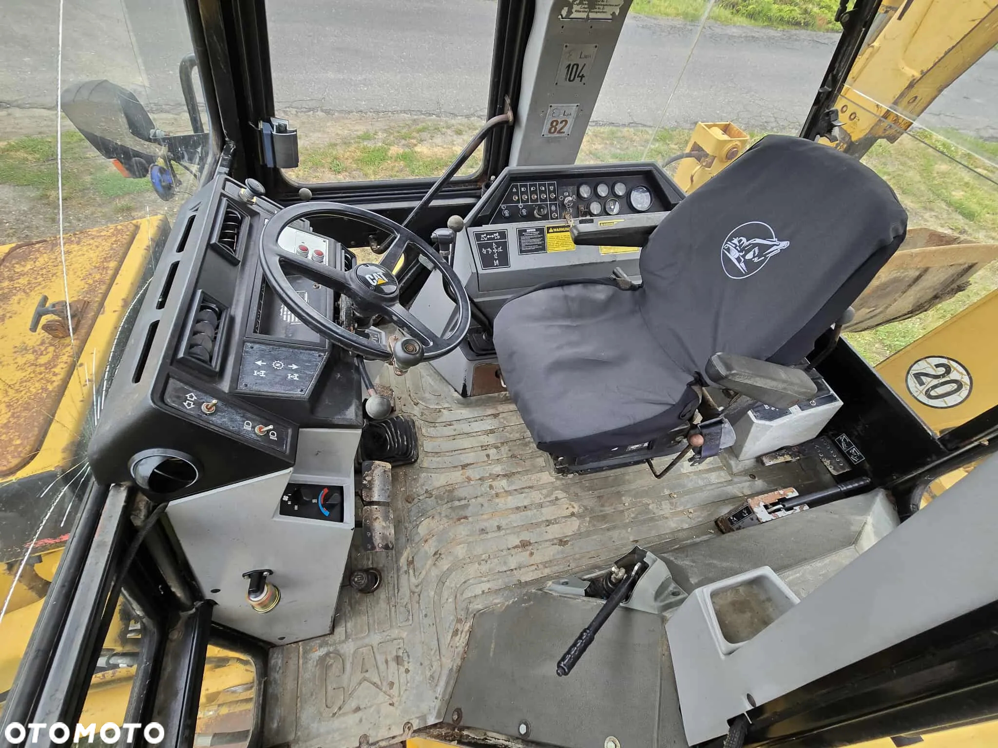 Caterpillar 428B 4x4 95KM SALON PL KROKODYL TELESKOP - 14