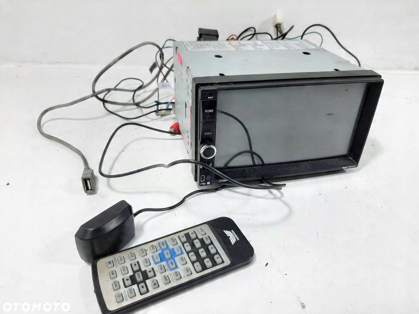 RADIO NAWIGACJA Z MIKROFONEM 2 DIN ANTENA GPS PILOT VORDON 869V2 - 14