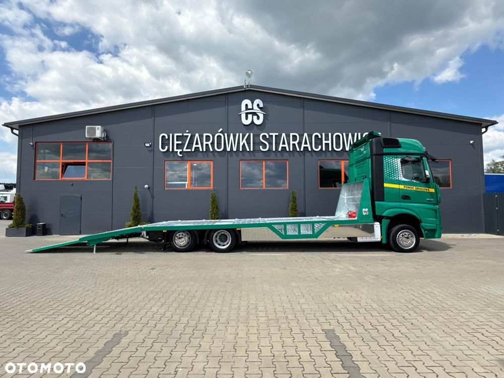 Mercedes-Benz Actros 2548 // laweta, pomoc drogowa, transport maszyn budowlanych, transport kontenerów, transport maszyn rolniczych ! Nowa zabudowa OCYNKOWANA ! MEGA podwozie !! - 15