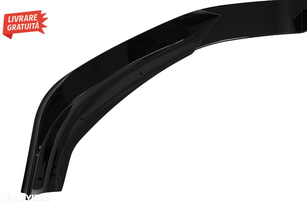 Prelungire Bara Fata BMW X1 SUV F48 Pre-LCI (2015-2019) Negru Lucios- livrare gratuita - 8