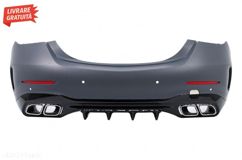 Pachet Exterior Mercedes C-Class W205 Sedan (2018-2022) Conversie la W - 2