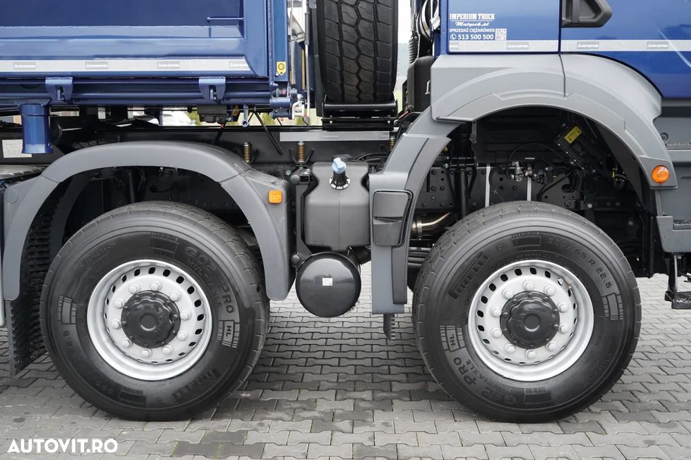 MAN TGS 41.480 / 8x6 / BASCULANĂ SPATE / MANUAL / NOU NOU / KH-KIPPER / - 28