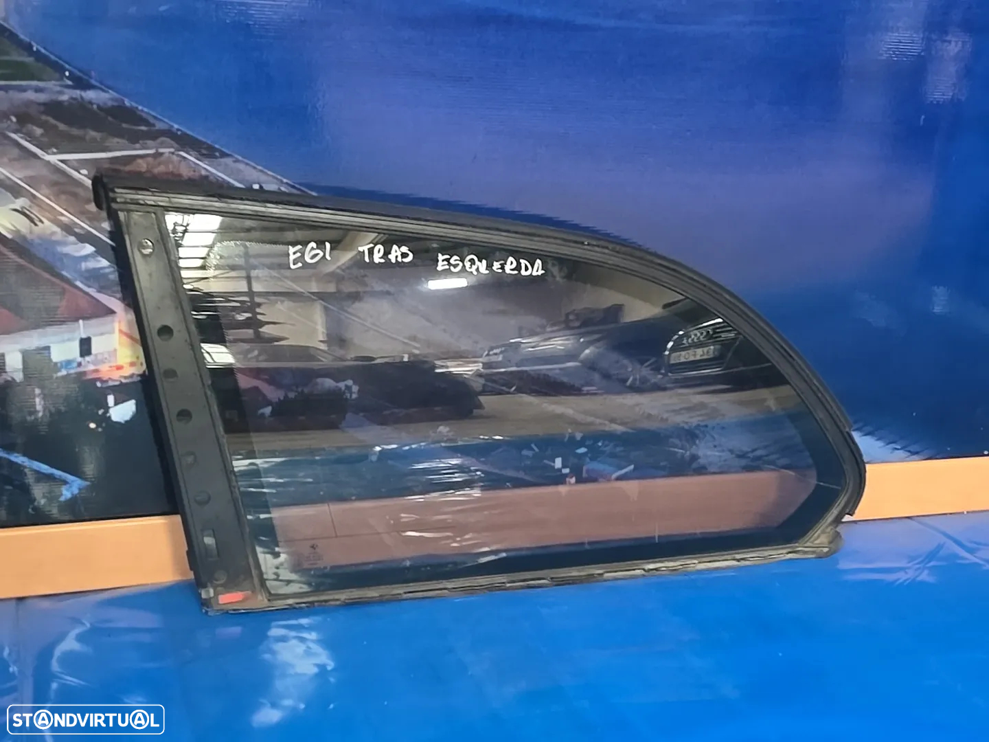 Vidro da painel traseira esquerda vidro laterais para bmw série 5 e61 carrinha 2003- - 2