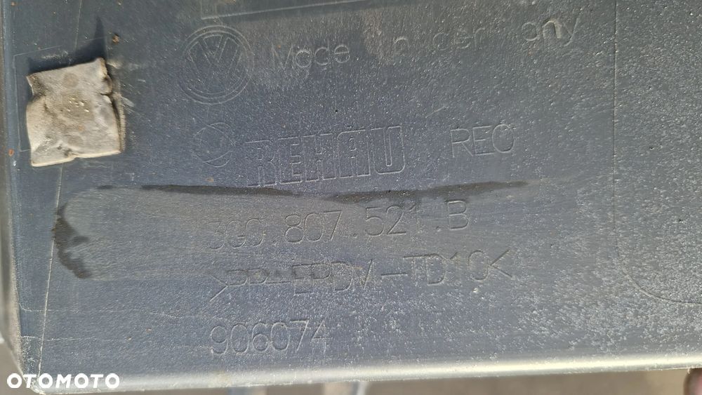 VOLKSWAGEN PASSAT B8 R-LINE SPOILER ZDERZAKA TYŁ 3G0807521B - 3