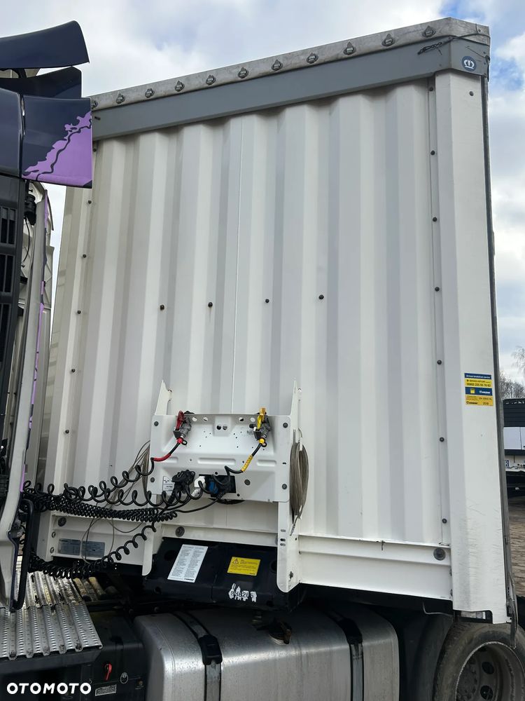 Krone FIRANKA / NOWE OPONY DUNLOP / OŚ PODNOSZONA / BARDZO ŁADNA RAMA / OSIE KRONE / DWA KOŁA ZAPASOWE / NACZEPA 2018 ROK !! - 7