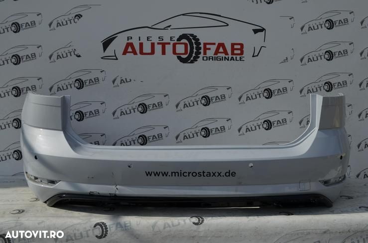 Bara spate Volkswagen Golf 7 R-line Facelift an 2017-2020 cu gauri pentru Parktronic - 1