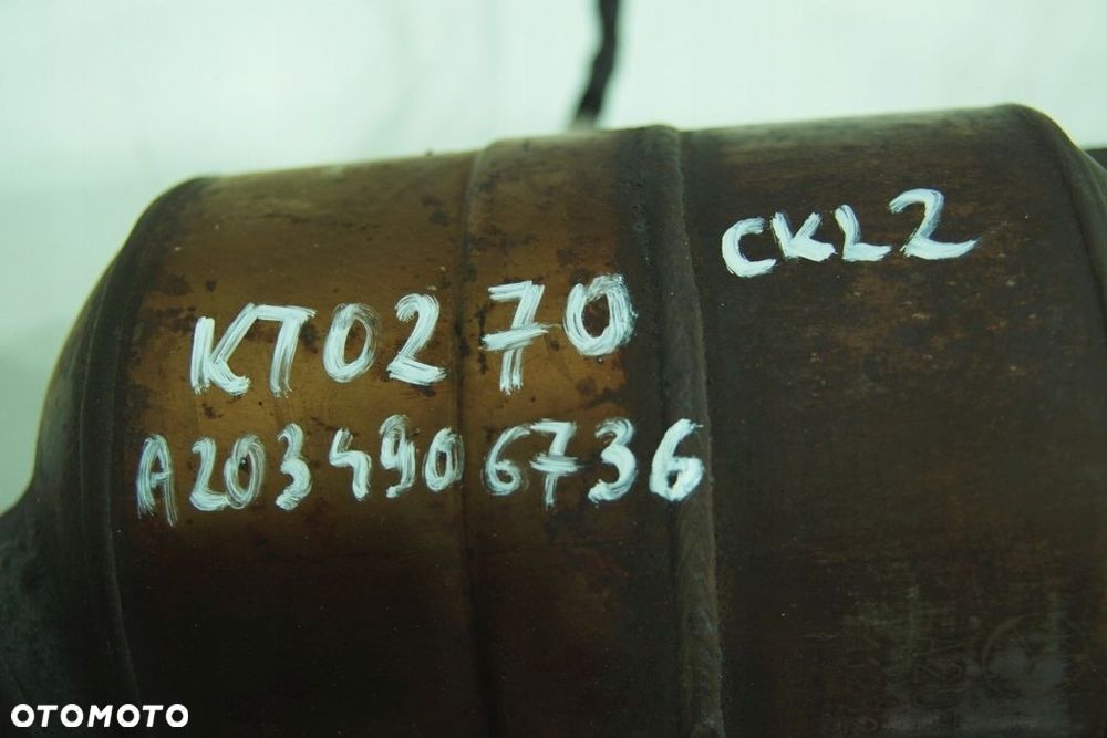 Katalizatory układ wydechowy Katalizator KT0270 Mercedes W209 3.5 V6 M272 - 5