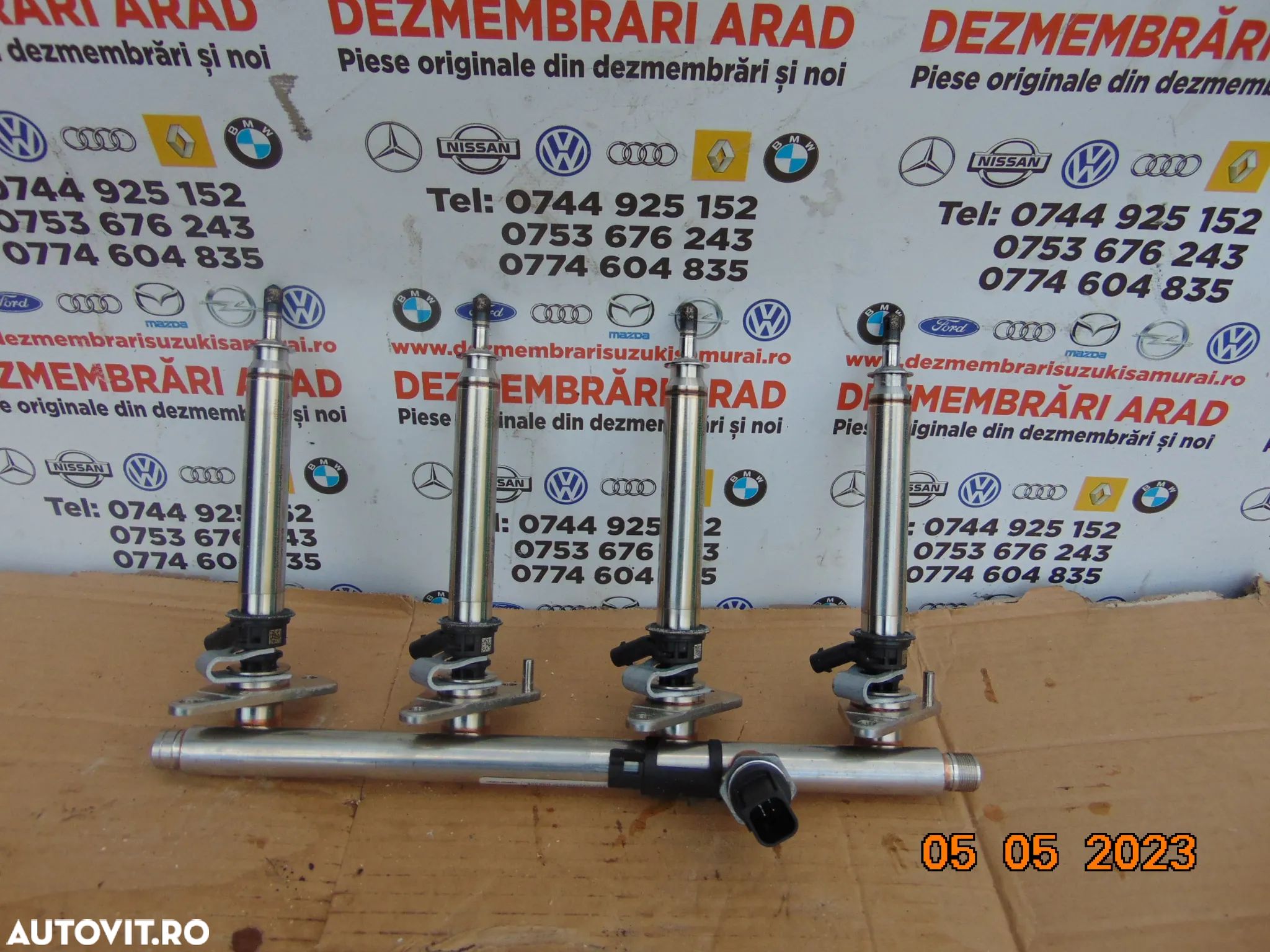 Rampa cu injectoare Mercedes 2.0 benzina w247 w177 x247 w118 a class b class cla gla glb w176 w246 - 1