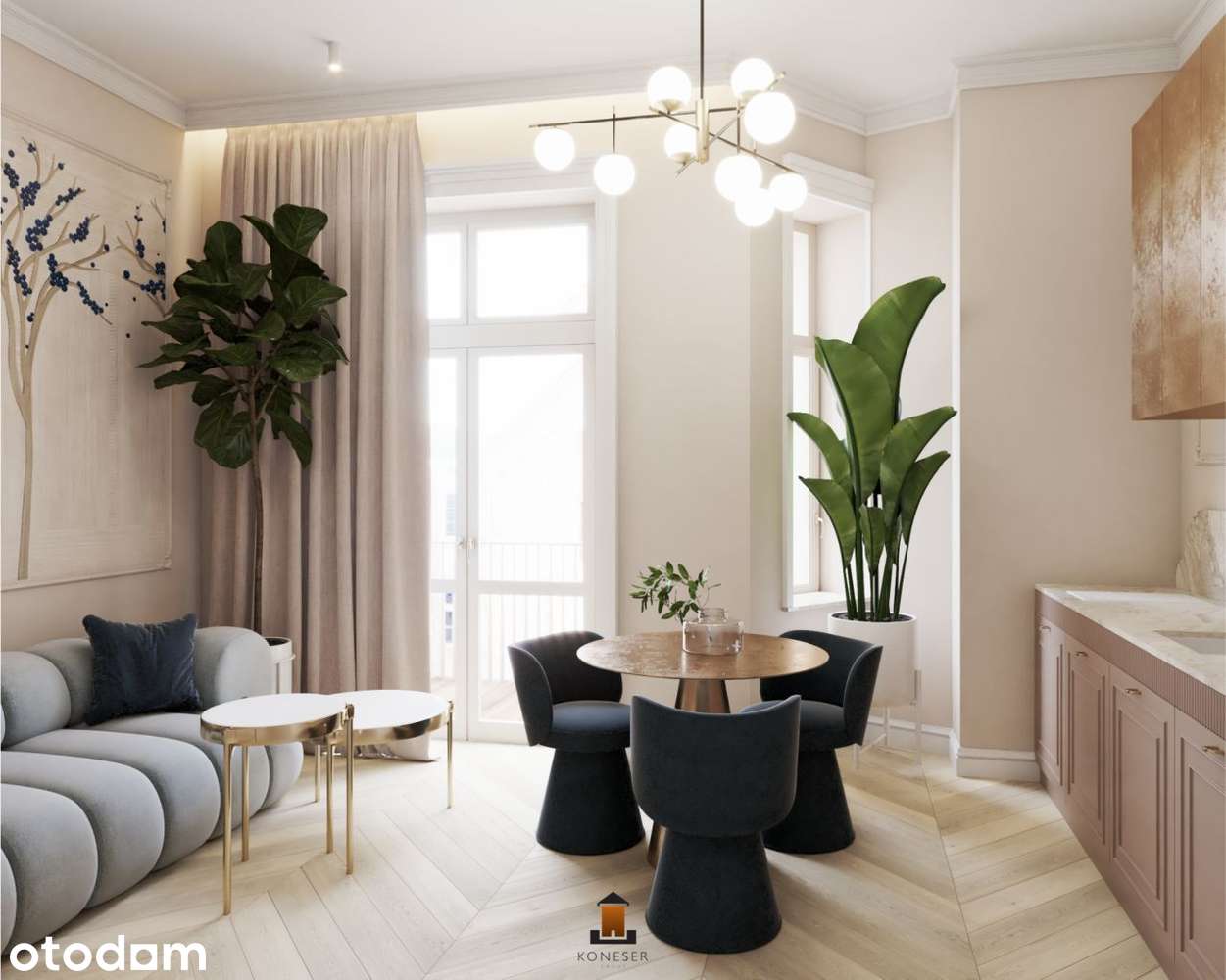 84m², 4 pokoje, Kraków Stradom - kamienica w renow