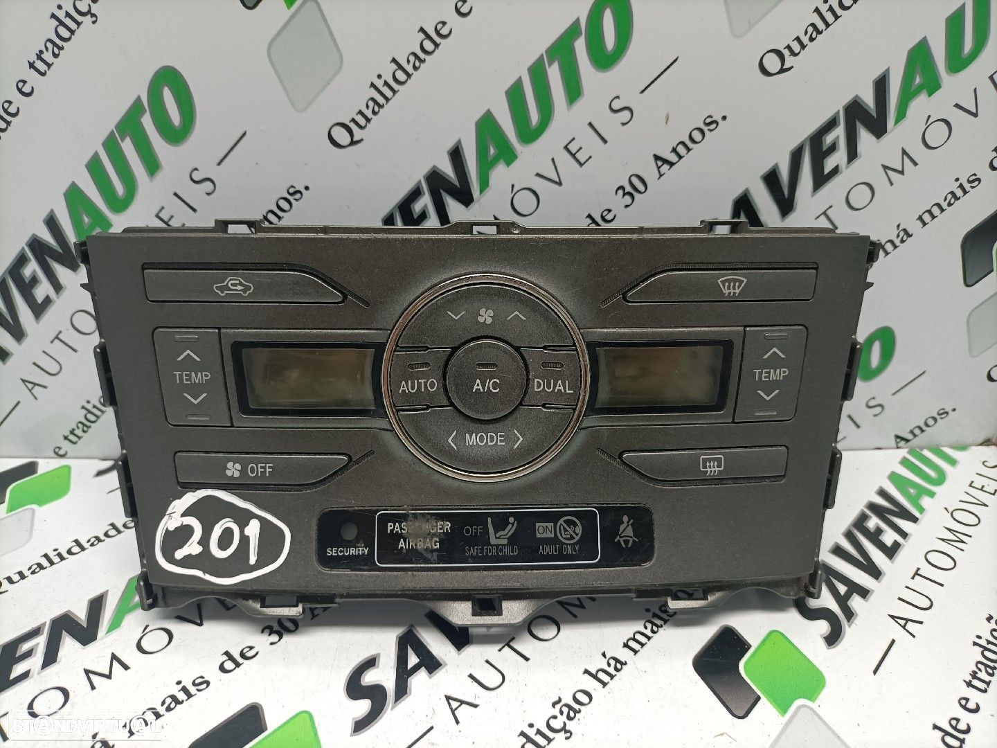 Comando / Botão De Sofagem / Climatronic Toyota Auris (_E15_) - 1