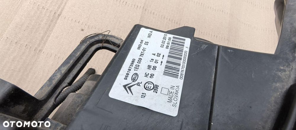 LAMPA LEWA PRAWA KOMPLET PRZÓD REFLEKTOR LEWY PRAWY CITROEN C3 PICASSO - 6