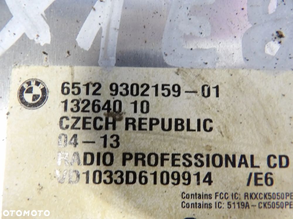 BMW - E84 , E88 - RADIO PROFESSIONAL DIVERSITY - BLUETOOTH - 9302159 - 2