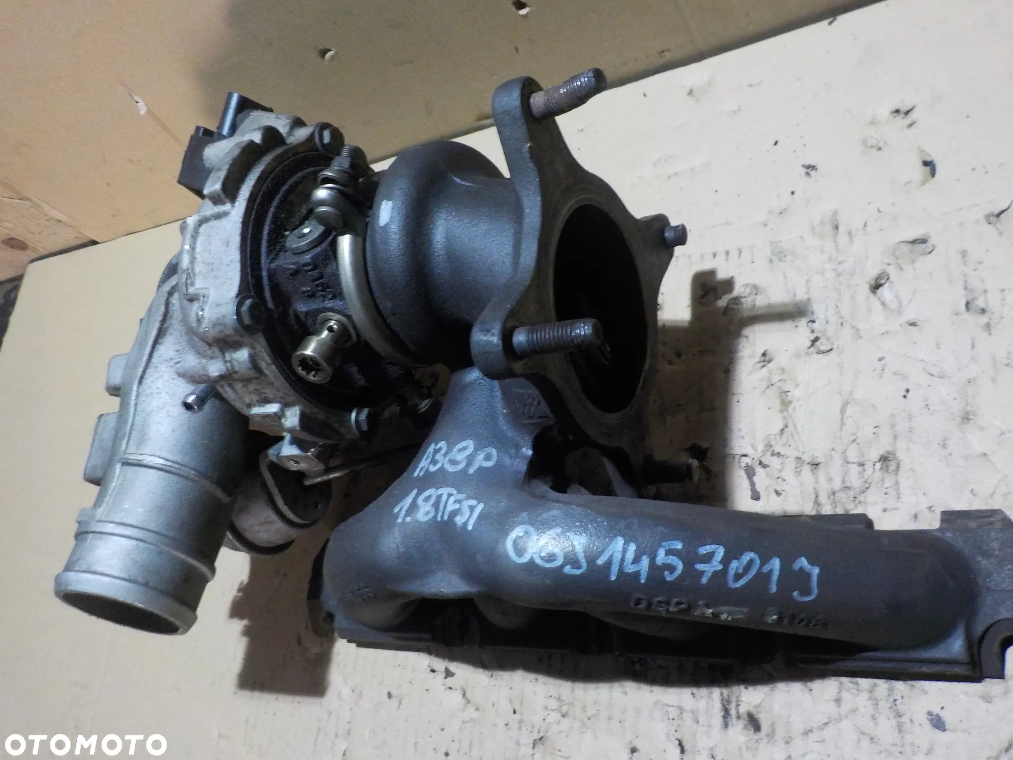 VW AUDI SKODA 1,8 TFSI TURBOSPRĘŻARKA 06J145701J - 3