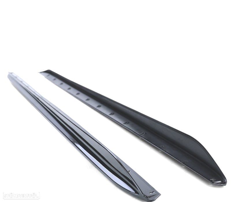 EXTENSÕES EMBALADEIRAS LATERAIS BMW G20 G21 18- LOOK M PERFORMANCE PRETO BRILHANTE - 3
