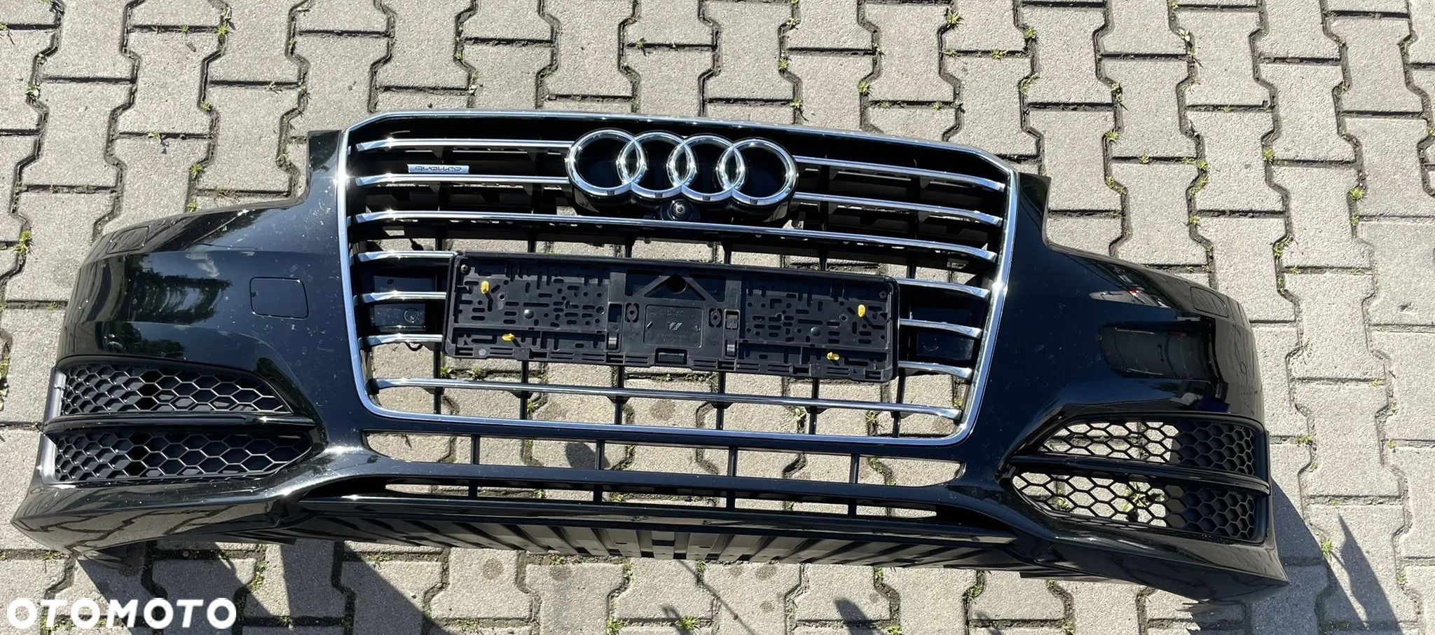 Audi A8 S8 D4 Lift zderzak przód przedni kompetny LY9B - 1