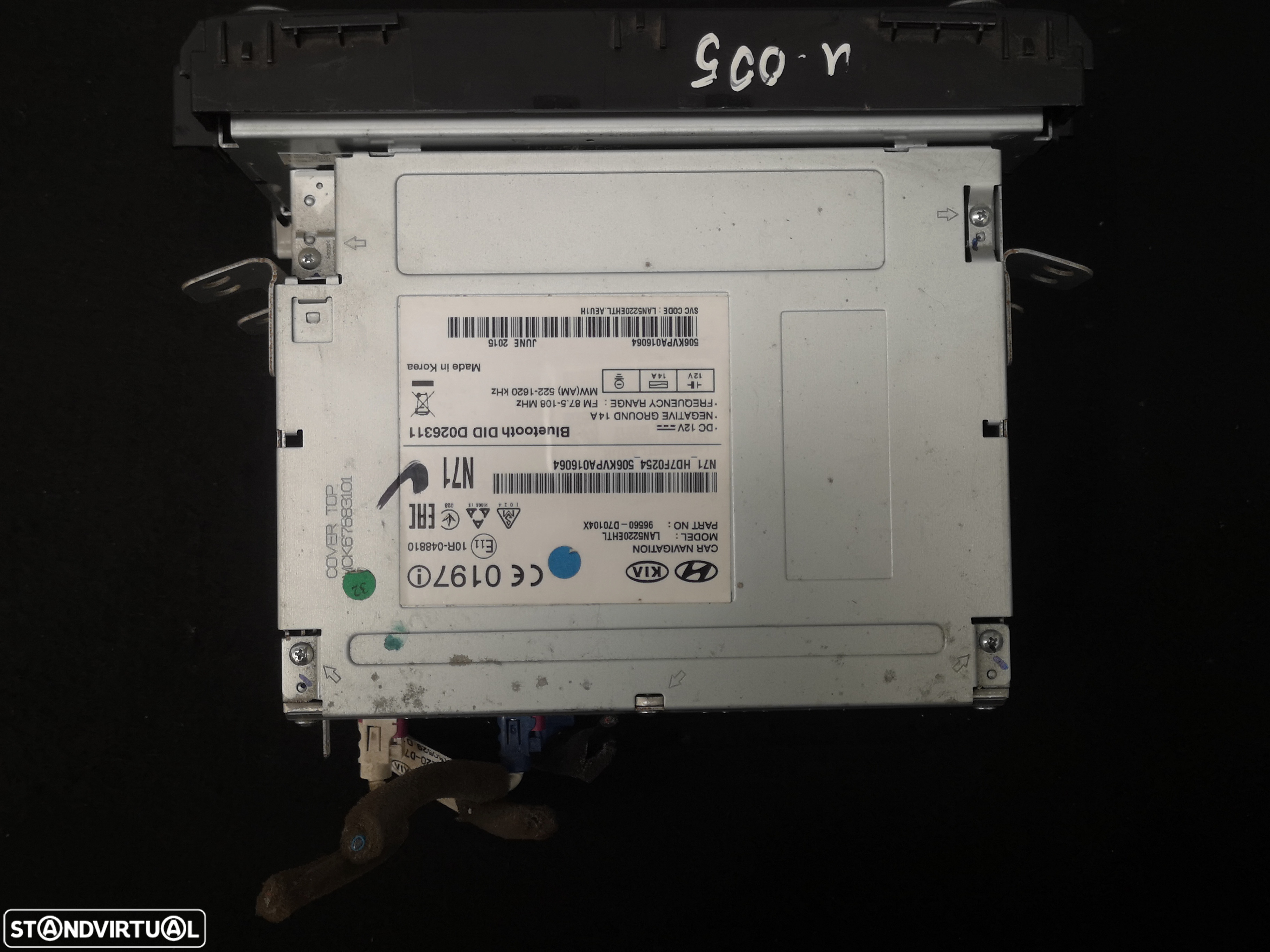 Ecrã  Radio GPS Media Hyundai Tucson 2016-2021 - 5