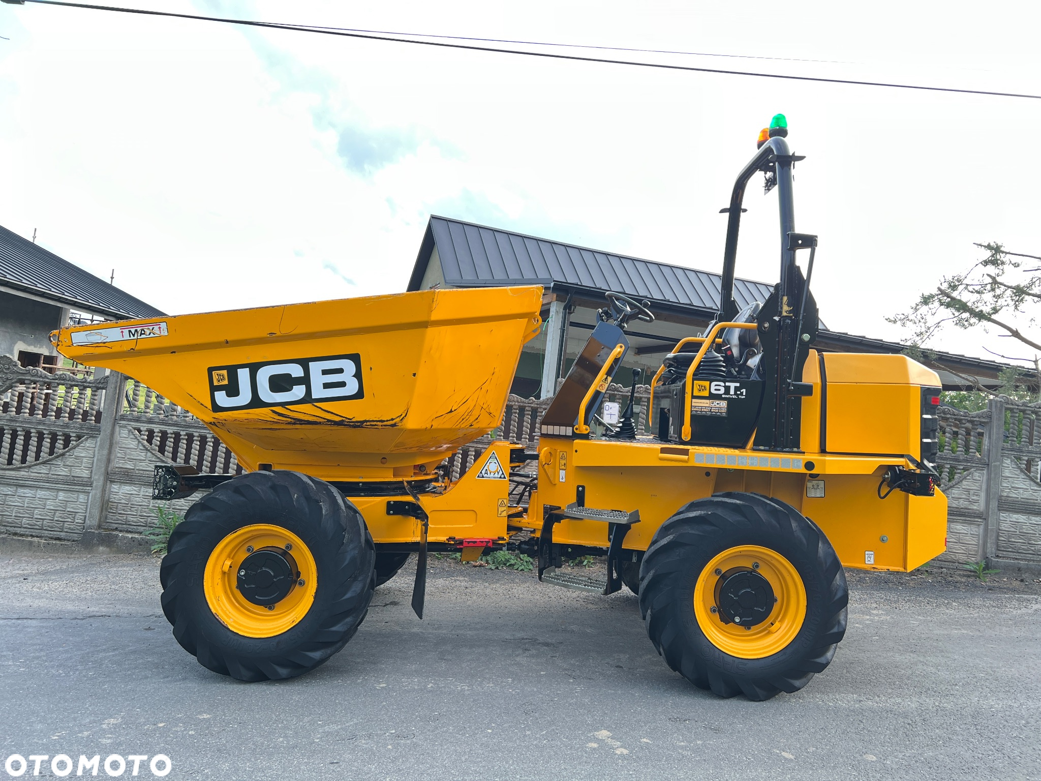 JCB 6T-1 ST * Wozidło Budowlane Obrotowe JCB 6 Ton * JAK NOWE * 1050 Godzin * - 3
