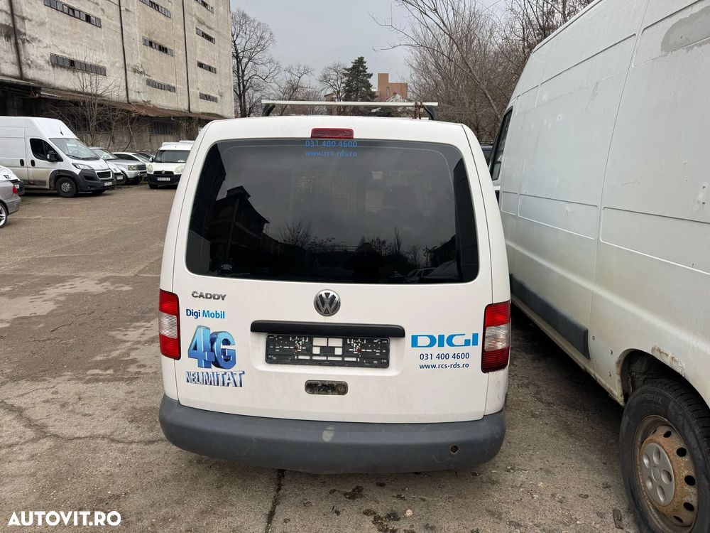 Dezmembrez VW Volkswagen Caddy 2007 alb 2.0 SDI - 7