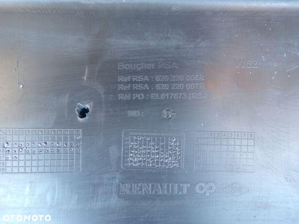 Renault MASTER 3 2010 - zderzak przód przedni ORYGINAŁ - 10