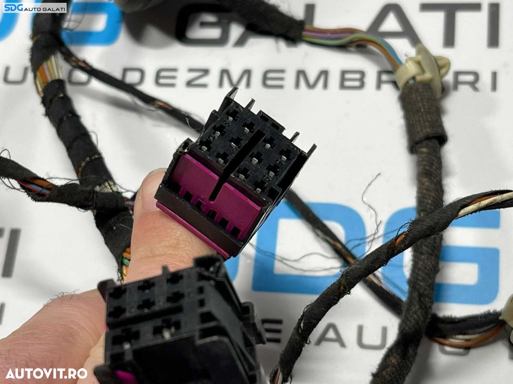 Cablaj Instalatie Electrica de la Usa Portiera 2 Usi Stanga Fata Volkswagen Polo 9N Coupe 2 Usi 2002 - 2008 Cod 6Q0971120 - 6