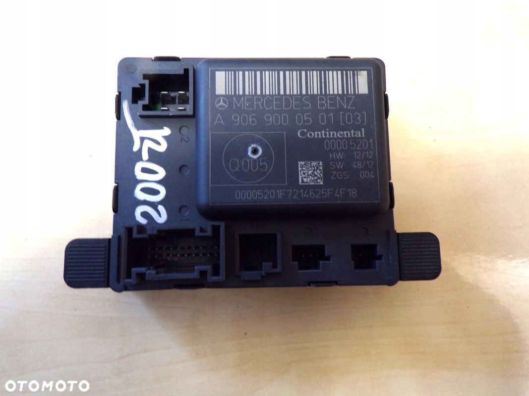 VW CRAFTER SPRINTER 906 06- MODUŁ SENSOR STEROWNIK DRZWI PRZÓD 9069000501 - 1
