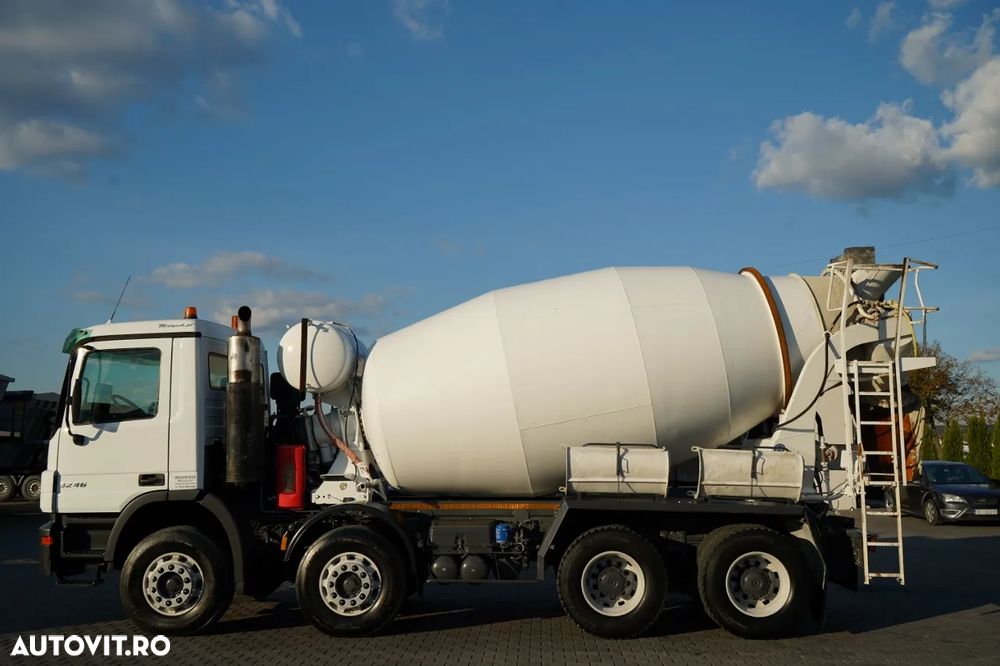 Mercedes-Benz ACTROS 3246 / BETONIERĂ SCHWING STETTER / 8X4 / EPS + AMBREIAJ / JANTE DIN ALIAJ / - 5
