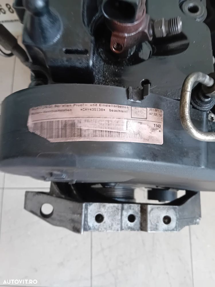 Motor CAY Motor Vw Seat Skoda 1.6 Tdi CAY Golf 6 VI Touran Leon Octavia 2 2009-2014 Euro 5 - 7