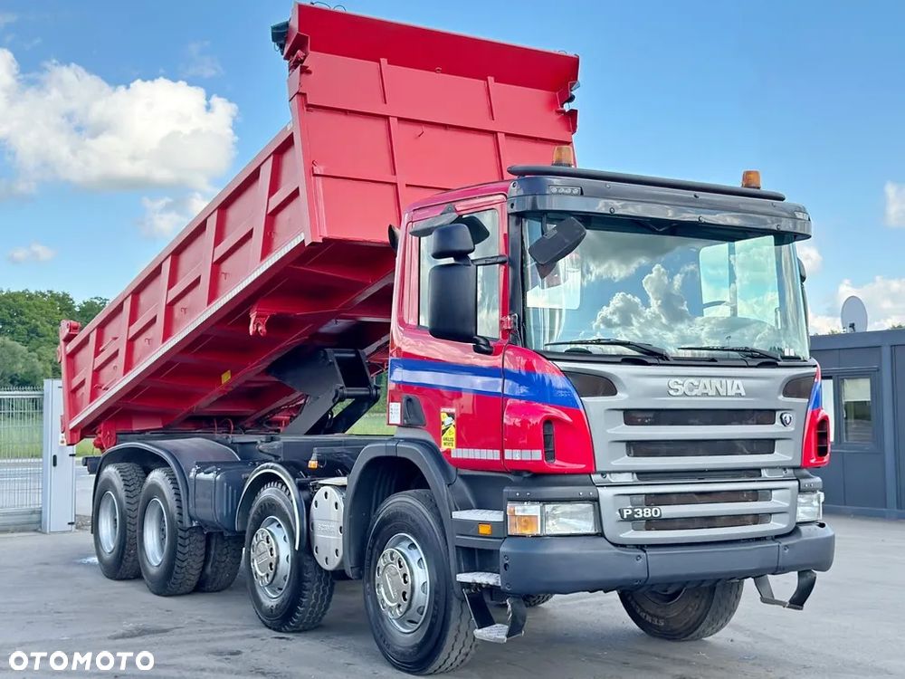 Scania P380 * WYWROTKA 6,10m + BORDMATIC * 8x4 - 3