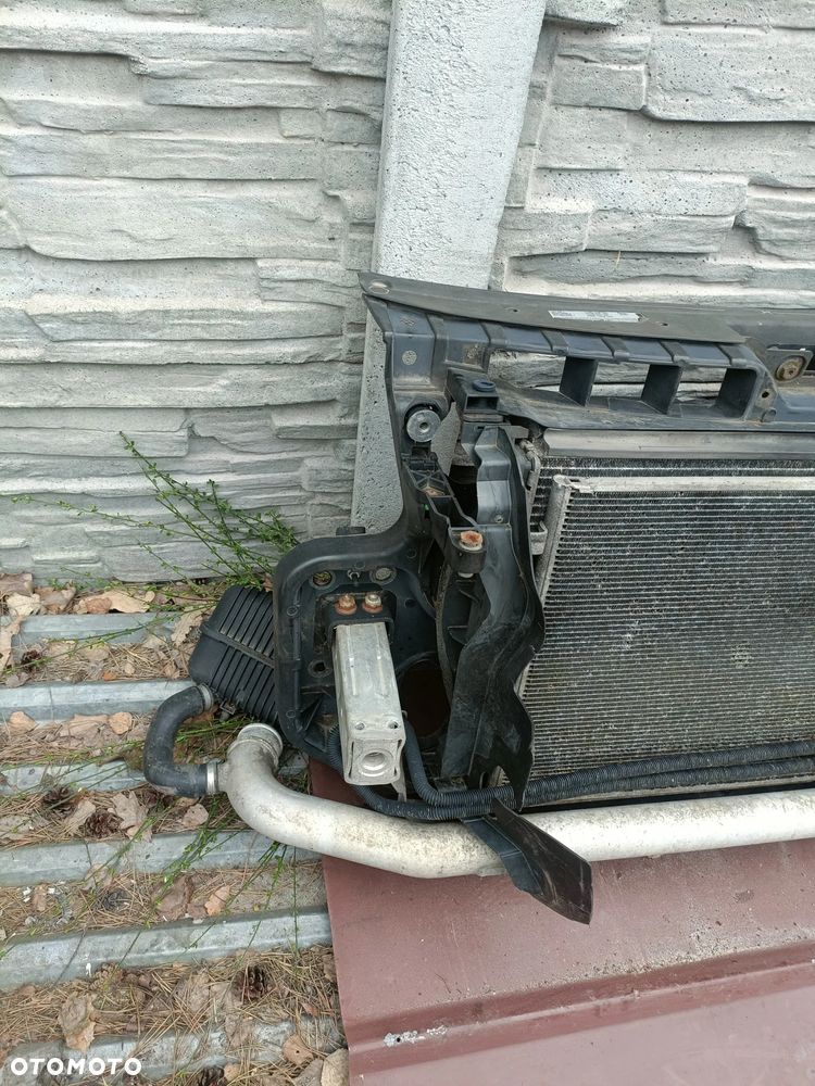 AUDI A6 C6 04-11 r. 2,0 TFSI PAS PRZEDNI chłodnice + wentylator * - 6