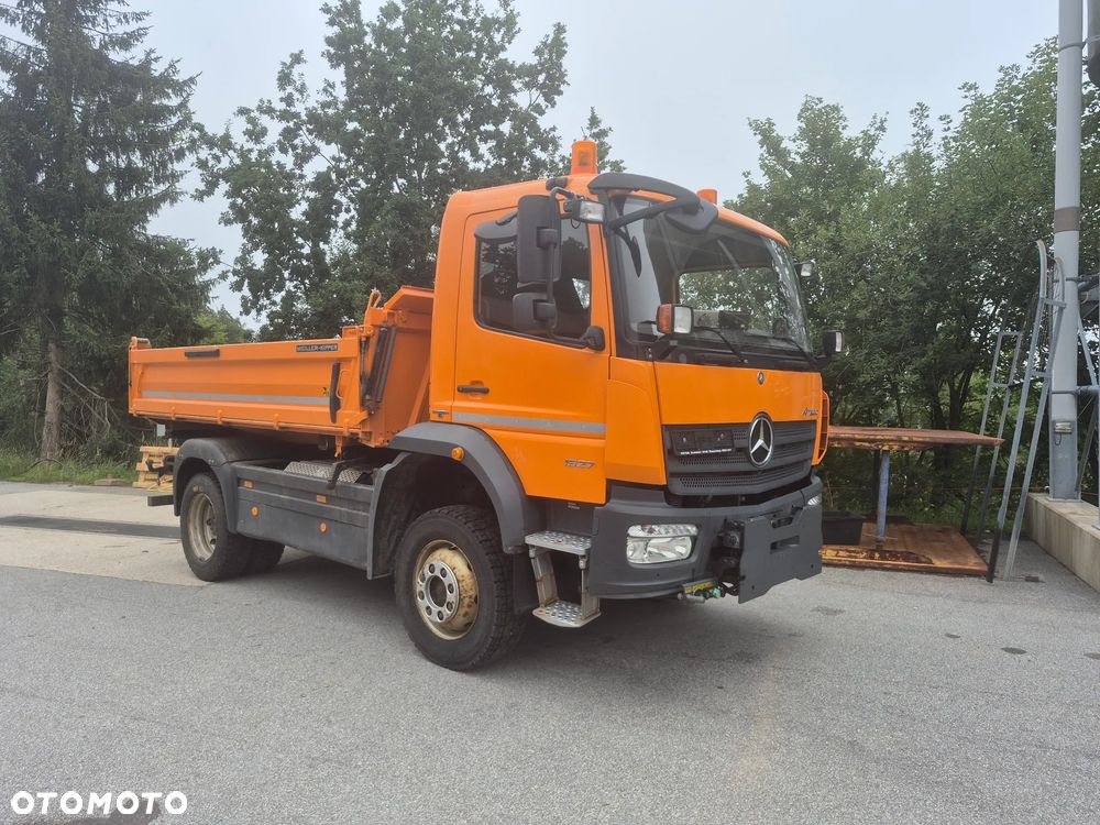 Mercedes-Benz ATEGO 16270 4X4  ZABUDOWA KIPPER MEILLER  / PIASKARKA / PŁUG