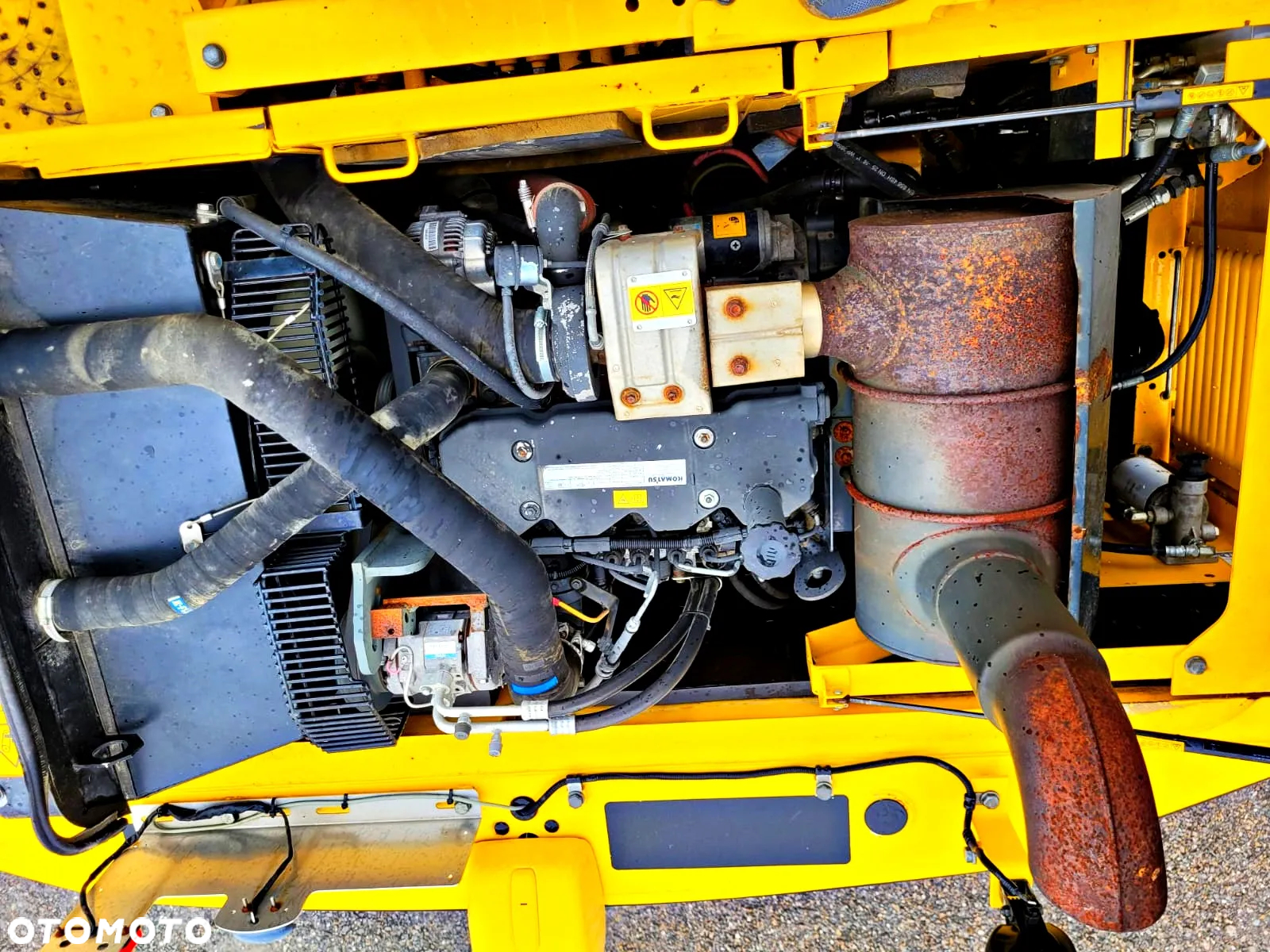 Komatsu PW 160 - 8 Wysięgnik dwuczęściowy, 3 ramiona - 20