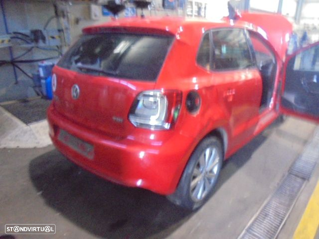Carro MOT: CAYA CXVEL: KFK VW POLO 5 2009 1.6TDI 75CV 5P VERMELHO DIESEL - 7