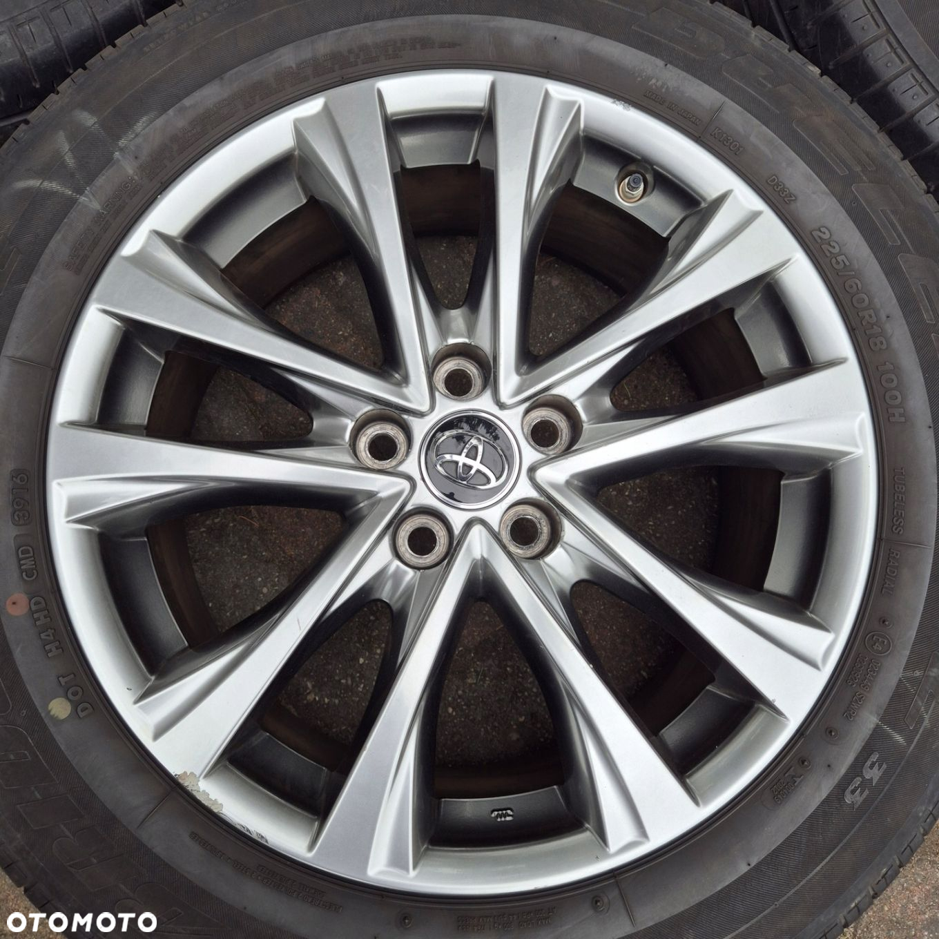 LATO KOŁA 18 ORYGINAŁ TOYOTA RAV-4 RAV 4 225/60 R18 - 5