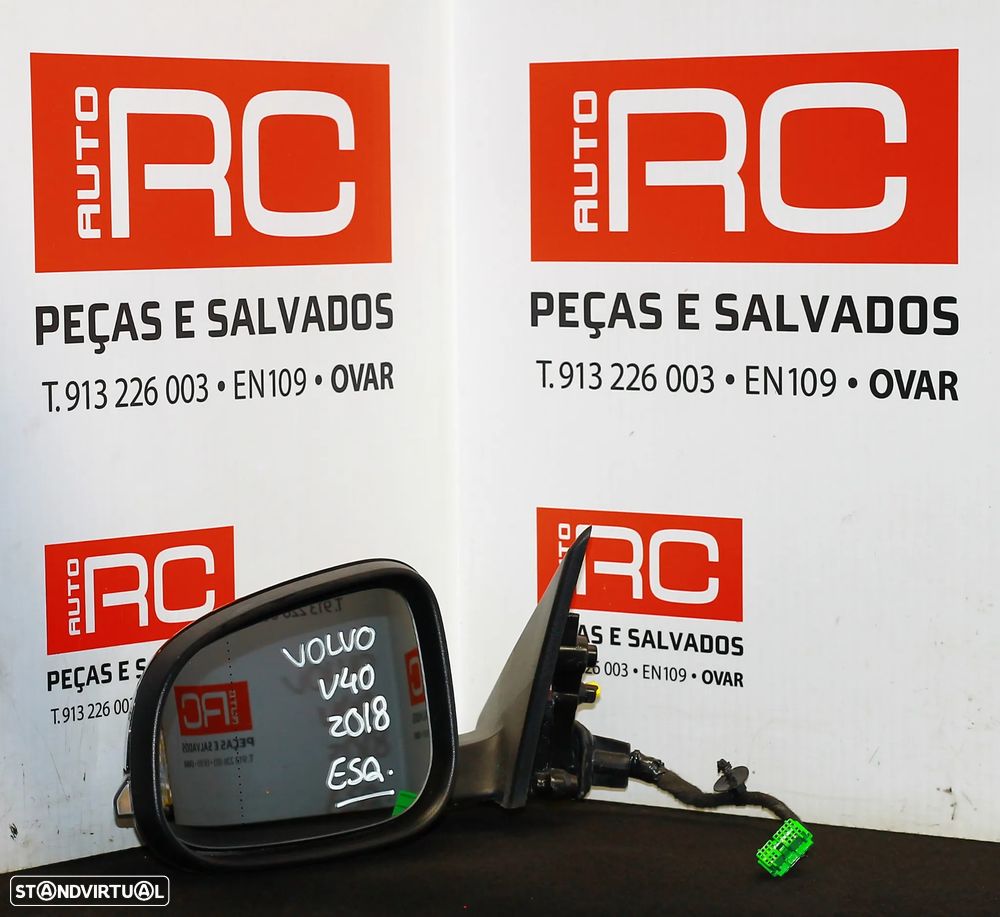 ESPELHO RETROVISOR ESQUERDO VOLVO V40 2018 - 1