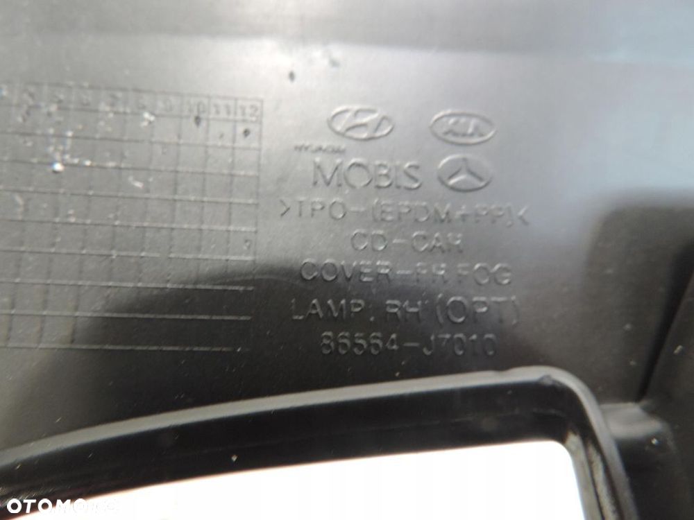 KRATKA ATRAPA PRAWA ZDERZAKA PRZÓD KIA CEED III 86564-J7010 NOWA ORYGINAŁ - 5