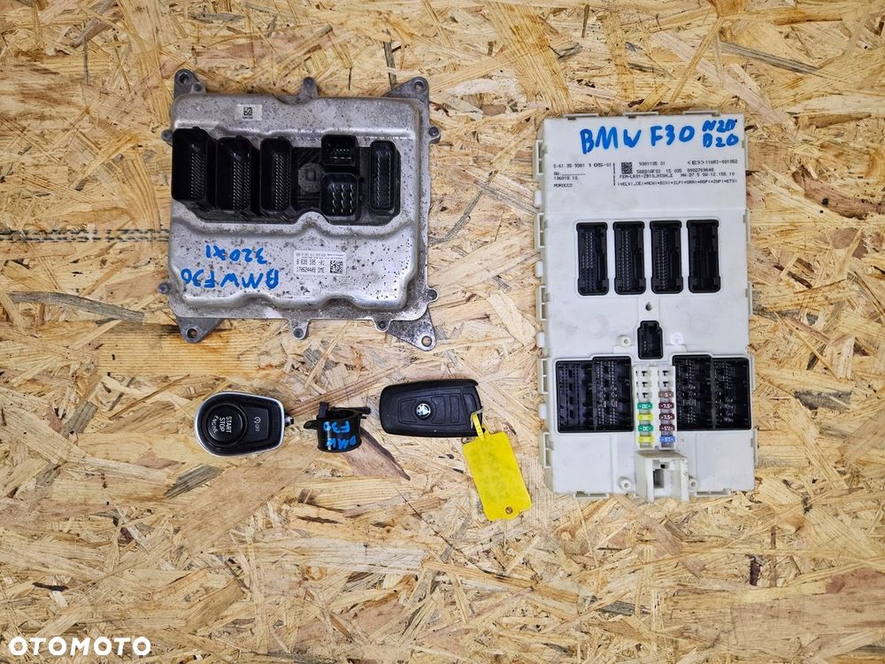 BMW F30 320iX N20 Komputer Sterownik Silnika ECU Zestaw - 1