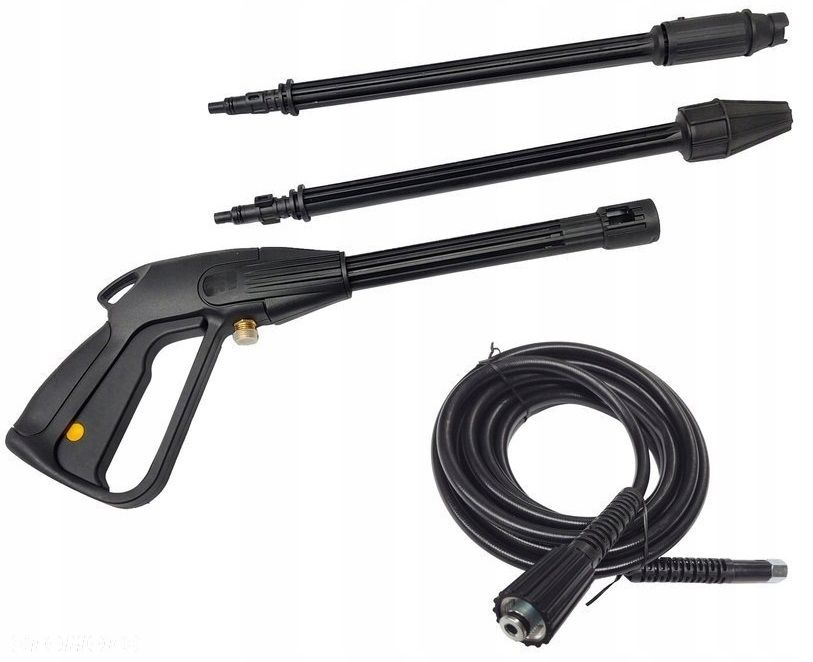 Lanca pistolet do myjki ciśnieniowej wąż 5m zestaw - 9