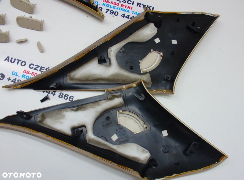 Saab 9-5 Aero Podsufitka boczki osłona komplet części - 8