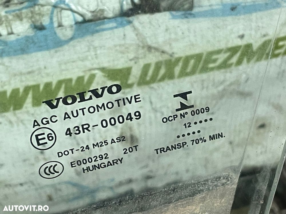 Geam stanga fata Volvo V40 2 [2012 - 2016] 1.6 d D4162T - 2