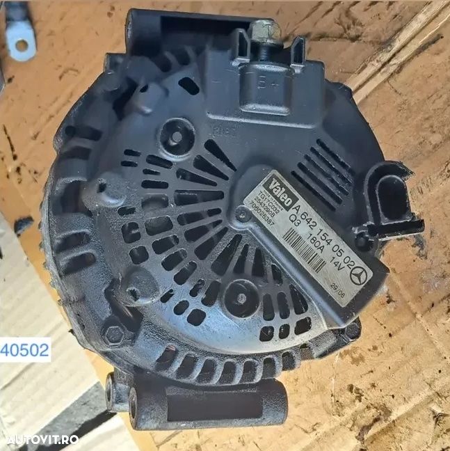 Alternator generator dinam 180A 14V mercedes w219 w164 w251 w169 OM642 3.0cdi 3.2cdi 3.5cdi - 2
