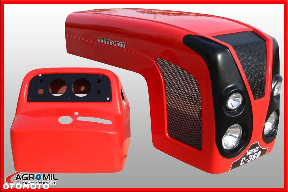 Maska ciągnikowa tworzywo Ursus C360 C-360 model 03 branson - 1