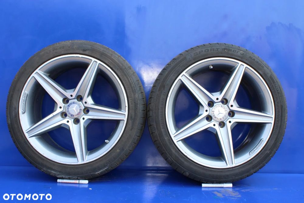 4x Felgi aluminiowe 18" komplet AMG Mercedes W207 C207 A2054011100 A2054011200 - 13