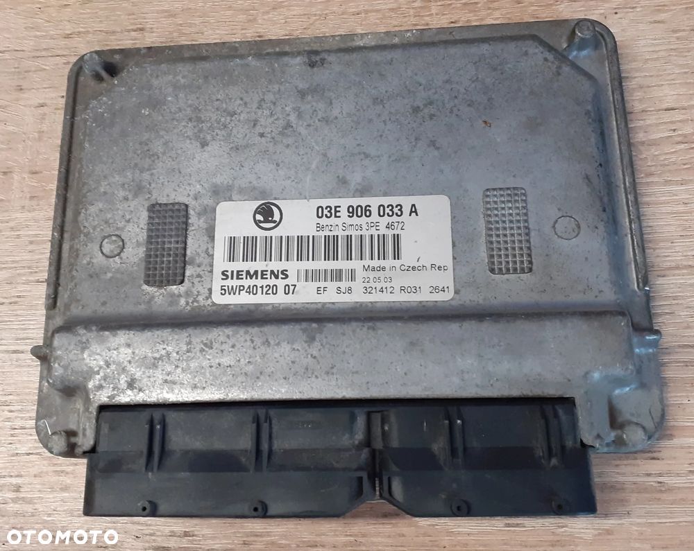 Sterownik silnika Ecu moduł SKODA FABIA I - 1