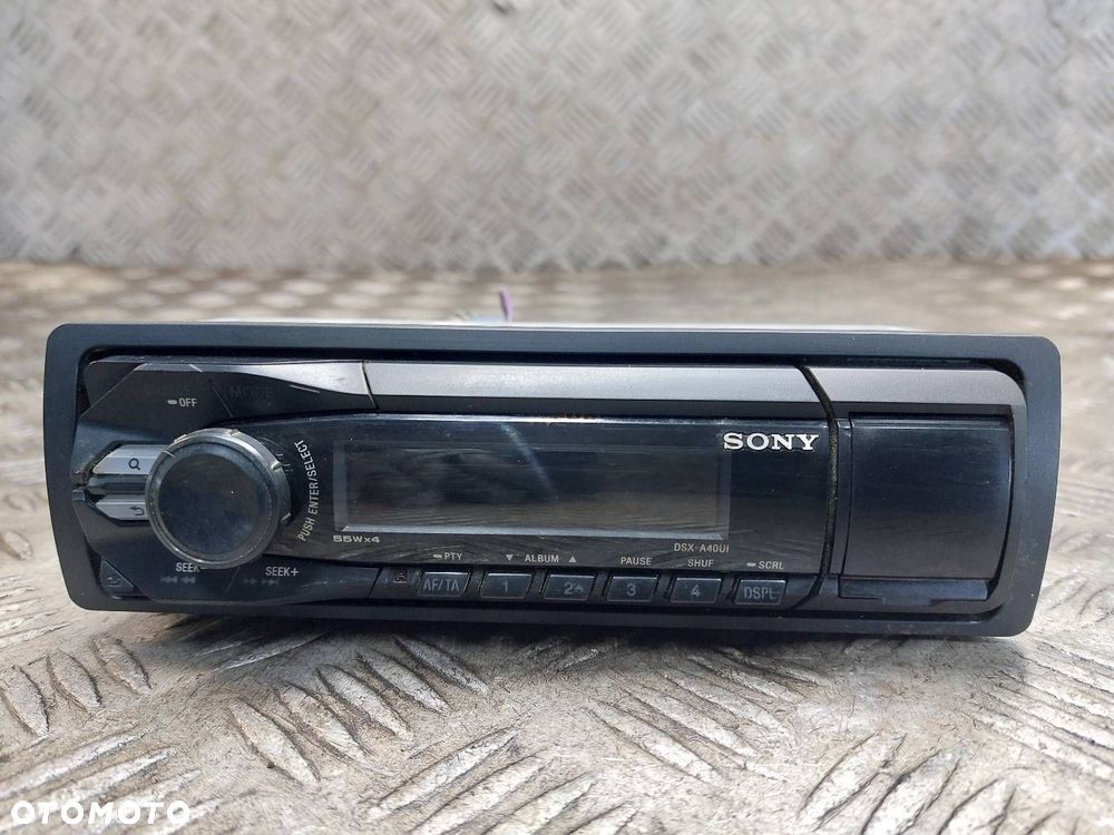 RADIO ODTWARZACZ SAMOCHODOWY 1 DIN SONY DSX-A40UI USB AUX - 2