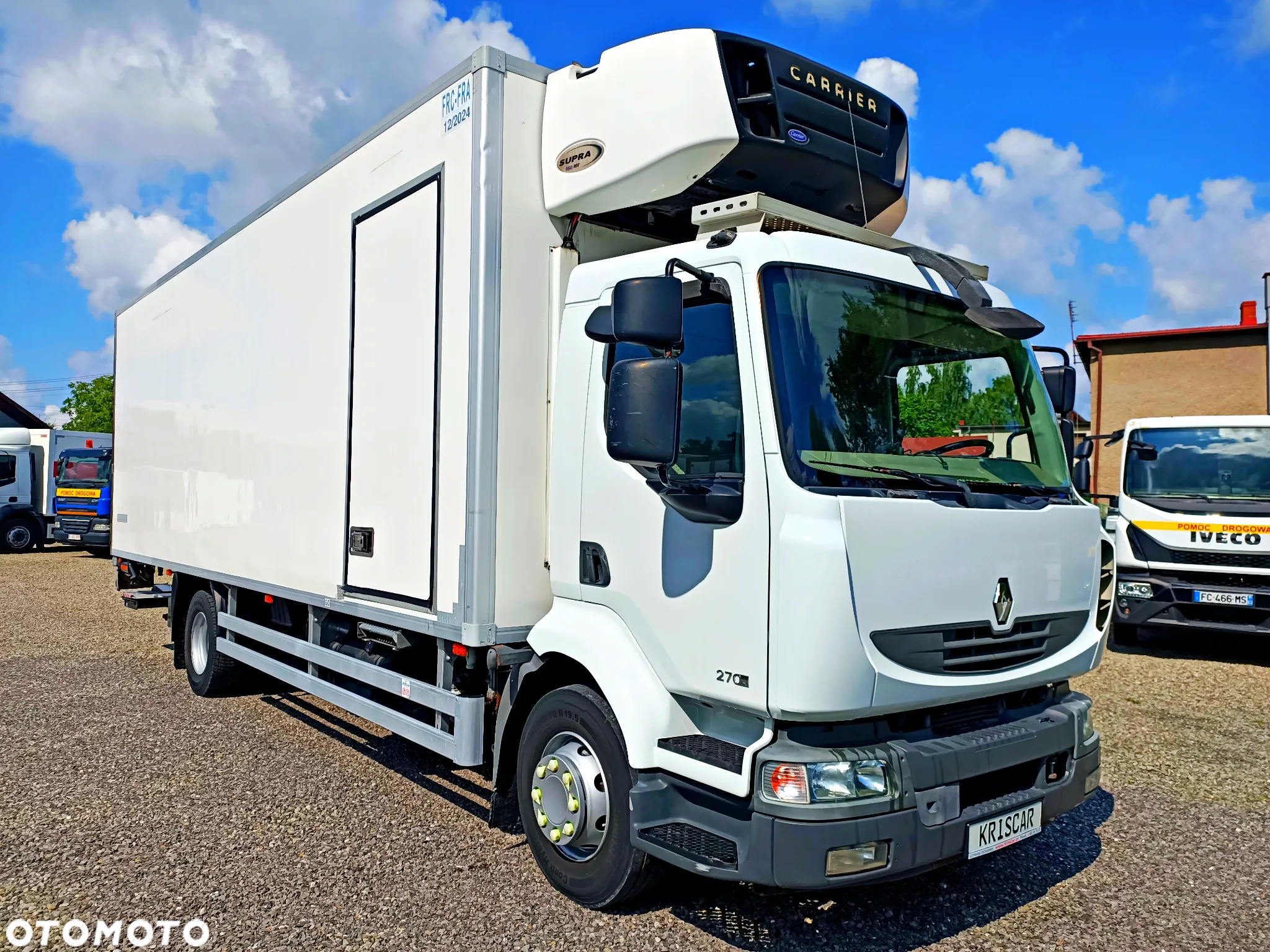 Renault Midlum 4X2 Chłodnia 18 Palet Supra 950 MT Dwie Komory - 4