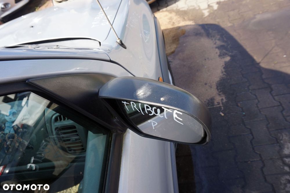 LUSTERKO ELEKTRYCZNE PRAWE TRIBUTE I EP 26A E100691G1 SREBRNY MAZDA 2000-2008 - 4