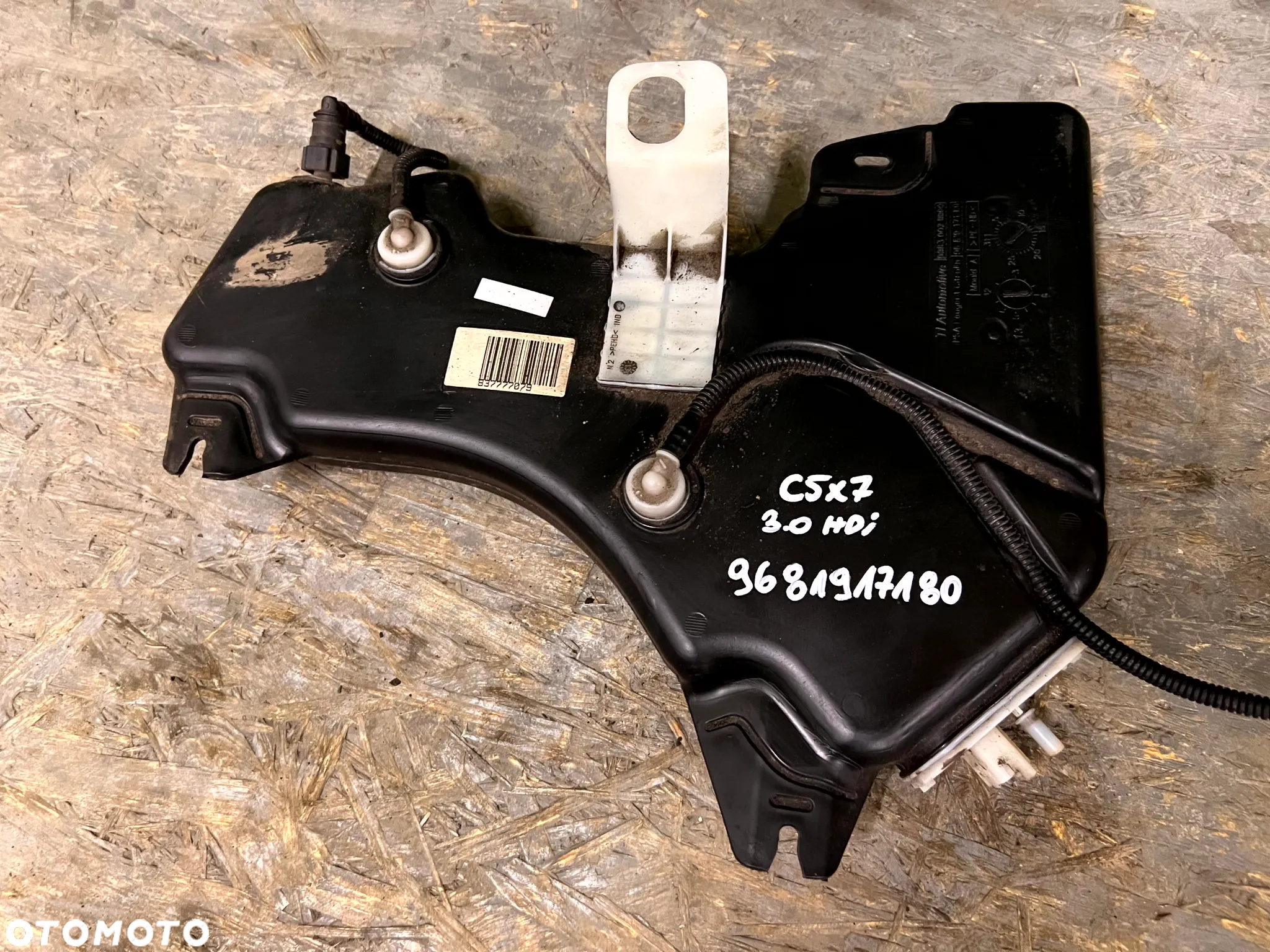 CITROEN C5 X7 III 2008- 3.0 HDI ZBIORNIK PŁYNU FAP DPF 9681917180 - 2